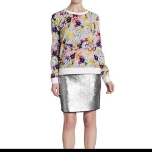 SACHIN+BABI FLORAL PRINT TOP